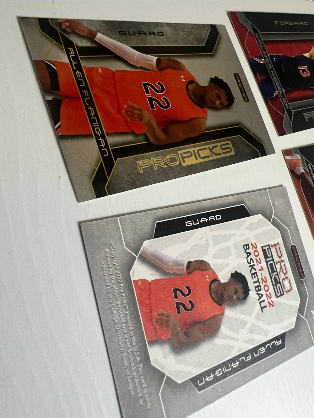 2021-22 Pro Picks Premier Basketball Cards Lot of 14